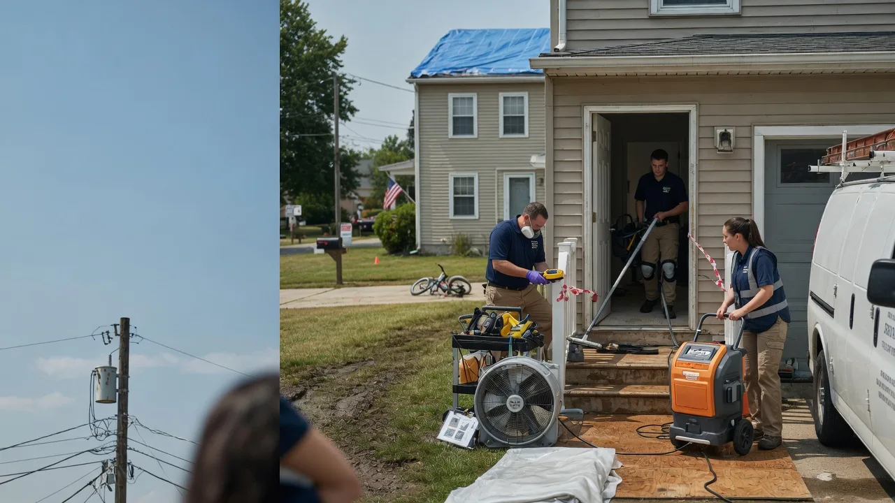 Water Damage Repair in Lamont, MI near me